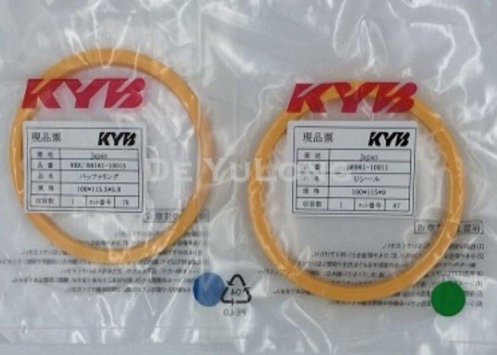 Buffer Ring Hydraulic Cylinder Seals Single Acting Rbu Type Orange Color